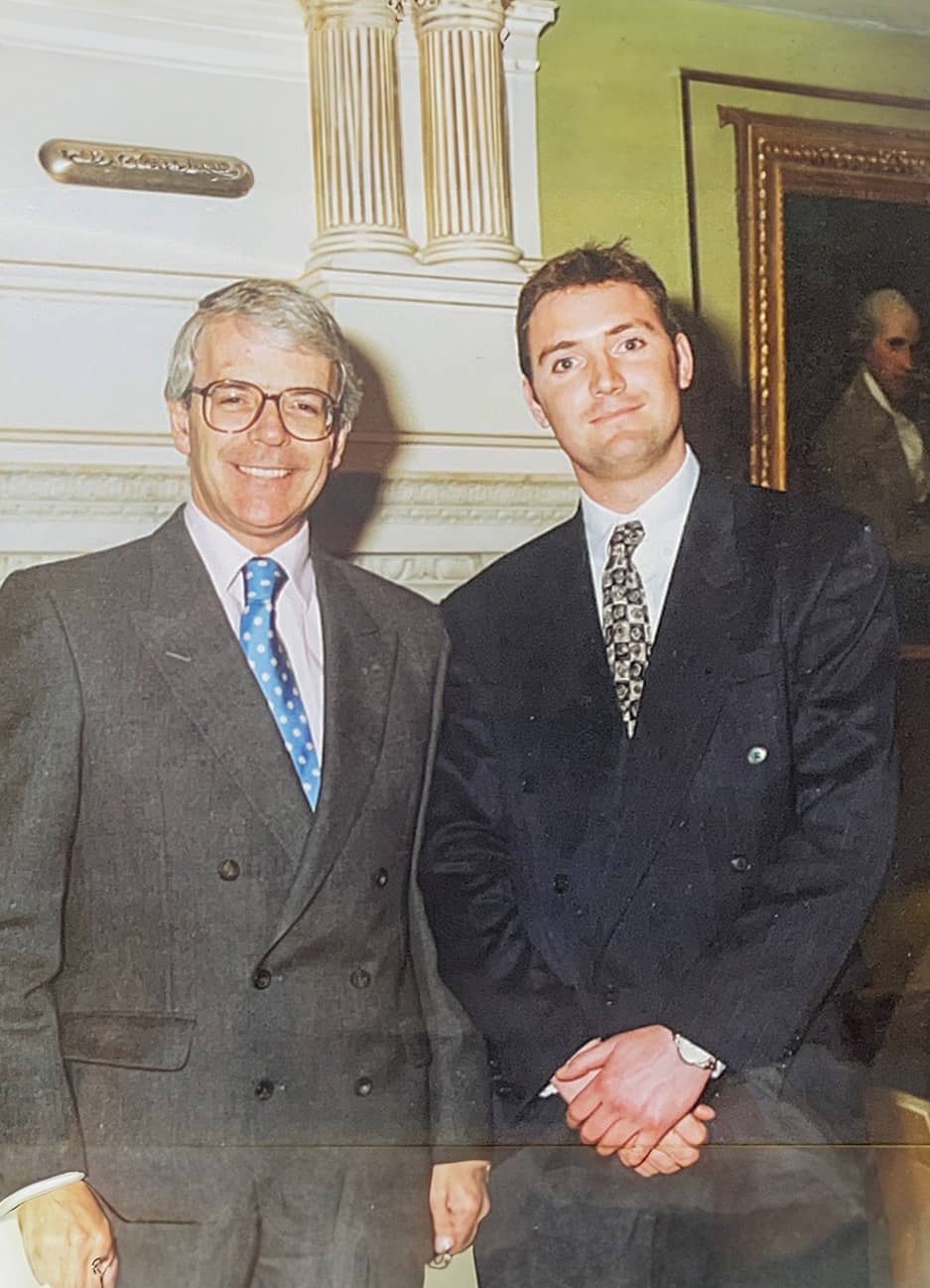 Nick and John Major